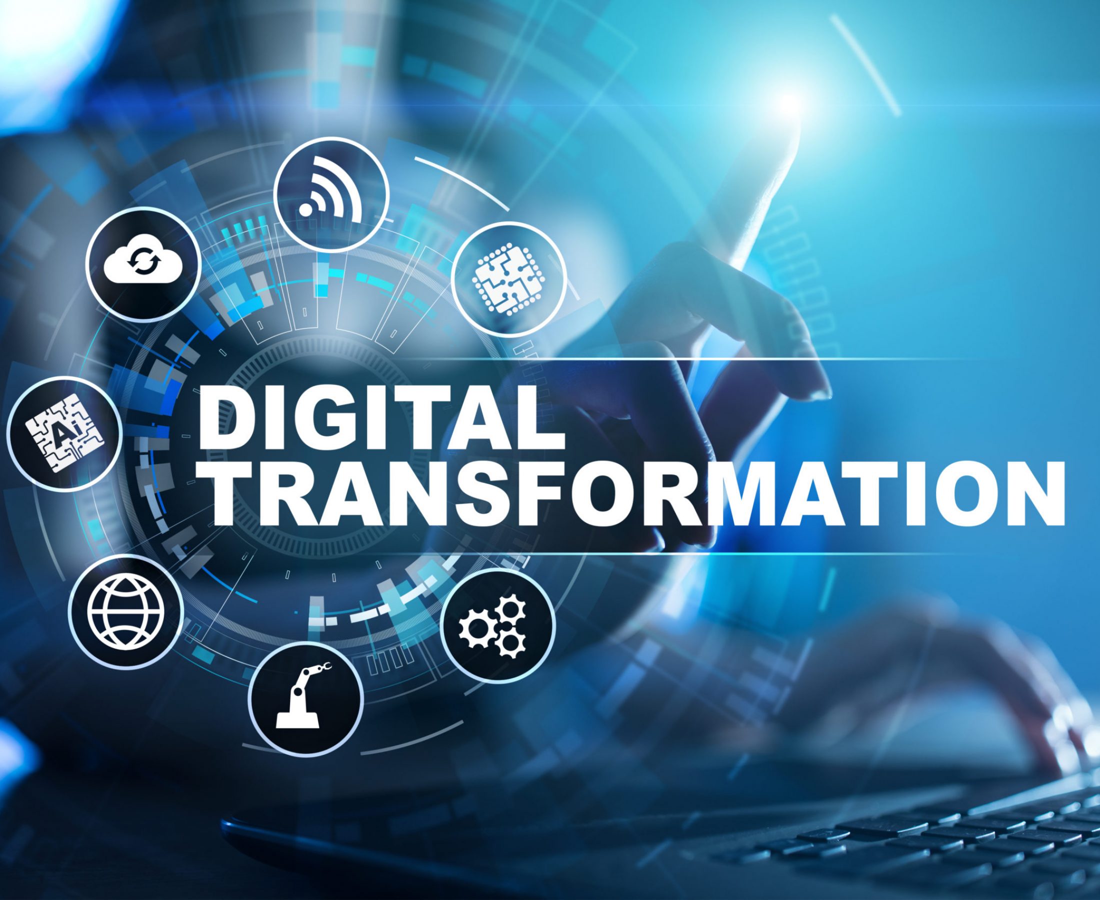 Digital,Transformation,,Concept,Of,Digitization,Of,Business,Processes,And,Modern